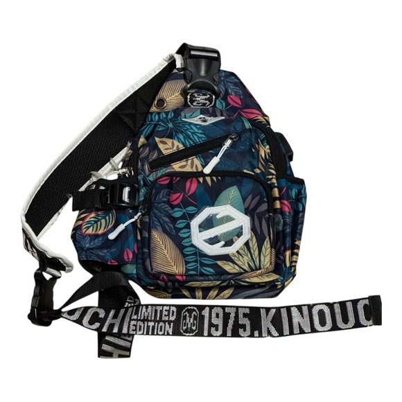 1975 Limited Edition Leaf Print Shoulder Bag - Multicolor - Picture 2 of 4